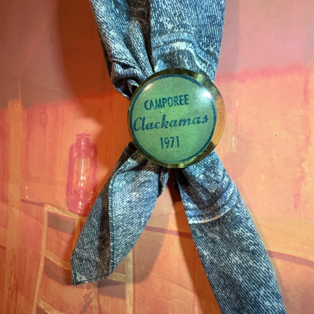 Vintage Camporee Clackamas 1971 Button